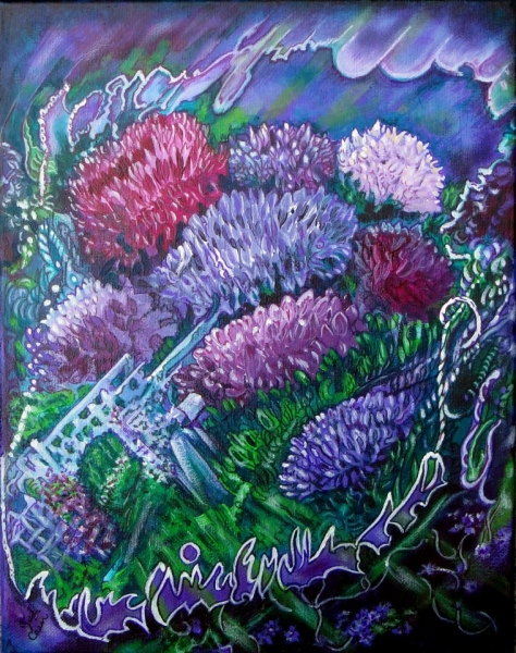 Click here to view Into the Garden by Judi Cain, Artist