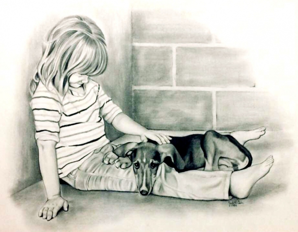 Click here to view Puppy Love by Judi Cain, Artist