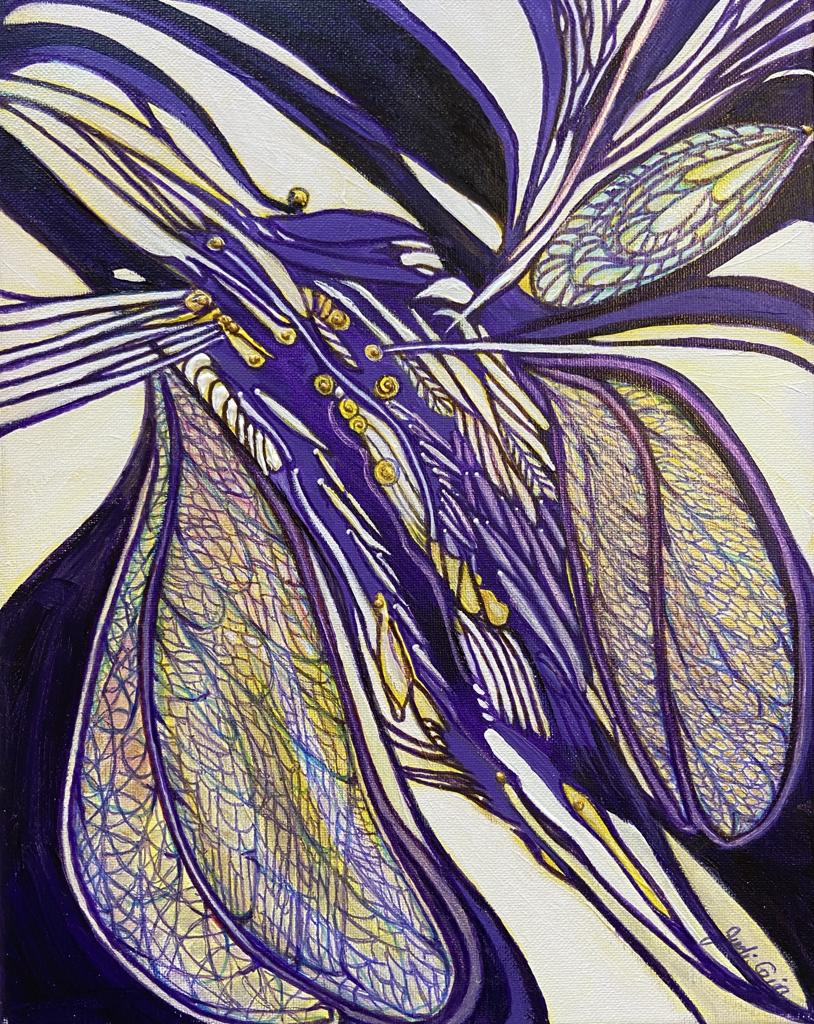 Click here to view Dragonfly Love by Judi Cain, Artist